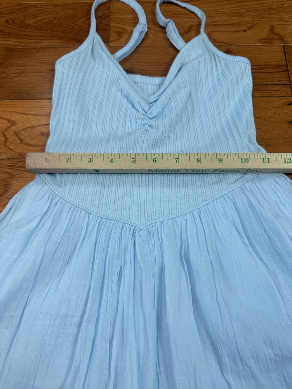 Aerie Tiered Ruffle Mini Dress Fairycore - Picture 8 of 9